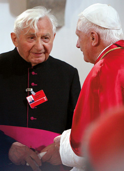 papez Benedikt brat Georg1