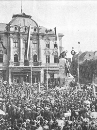 10 09 1905-odkritje-Presernovega-spomenika