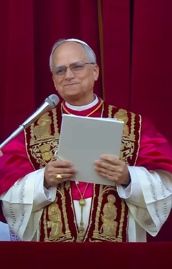 papez Leon izvolitev